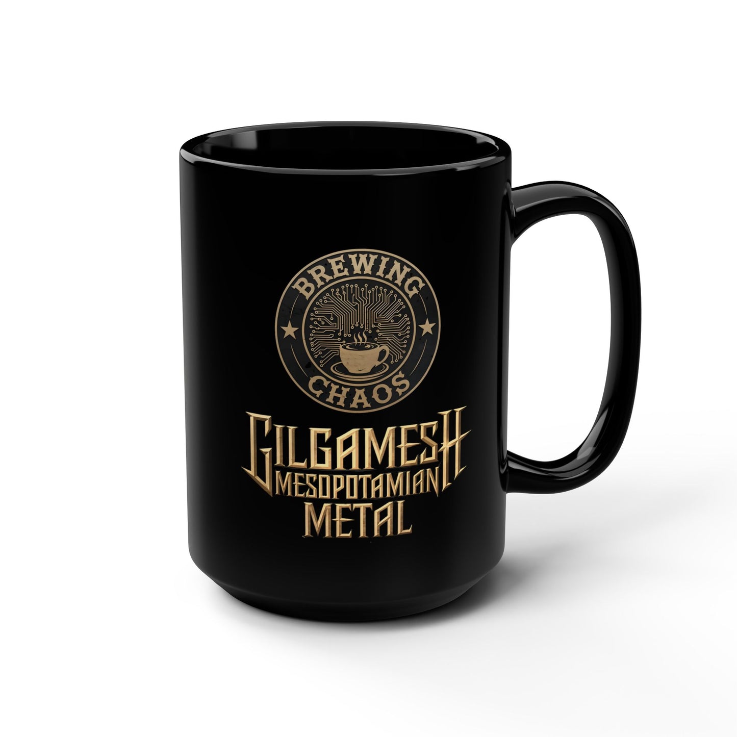 Gilgamesh Mesopotamian Metal Mug, 15oz