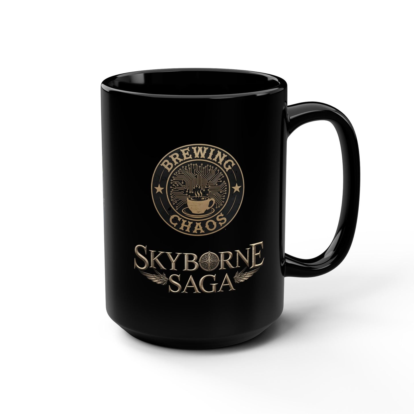Skyborne Saga Mug, 15oz