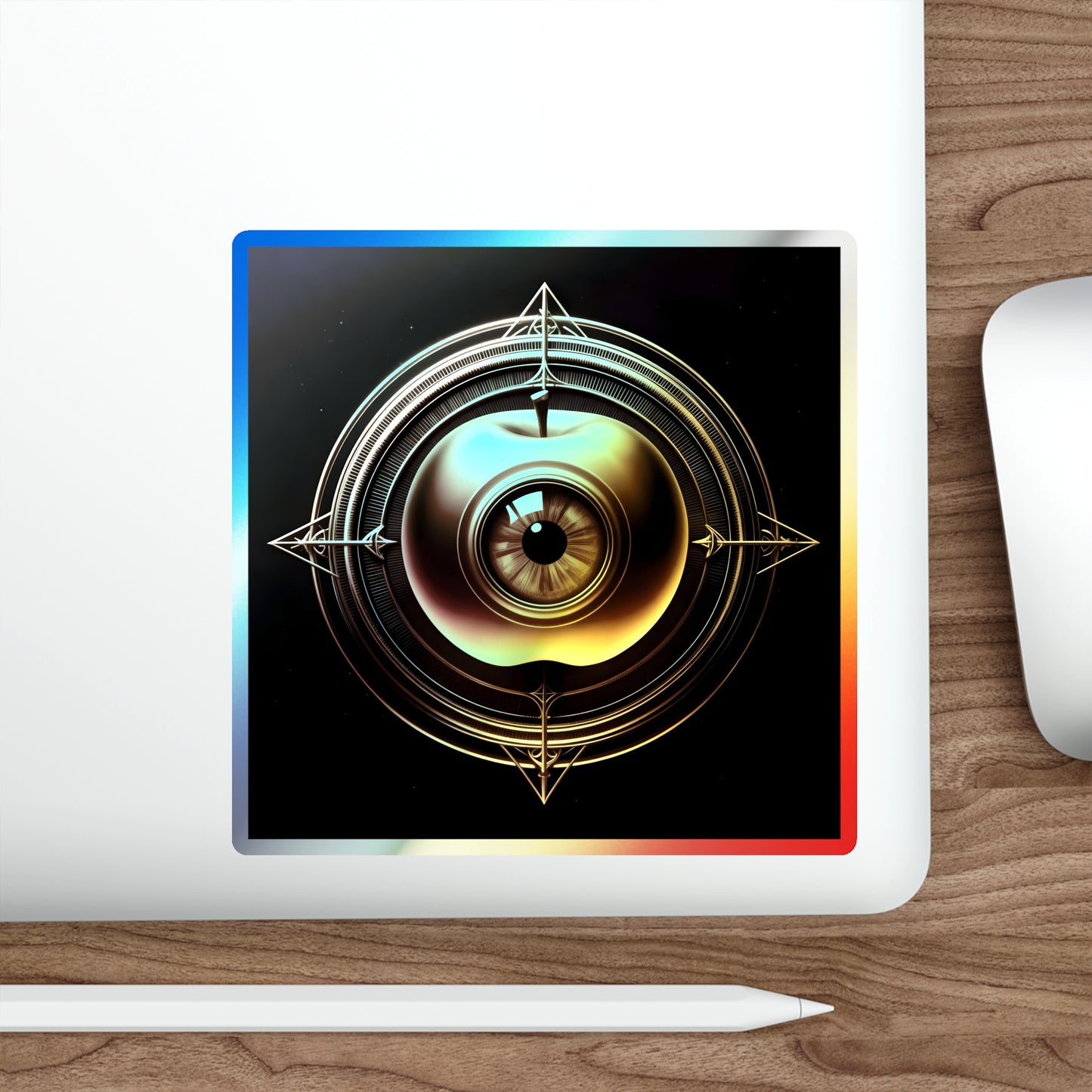 Hail Eris Holographic Sticker