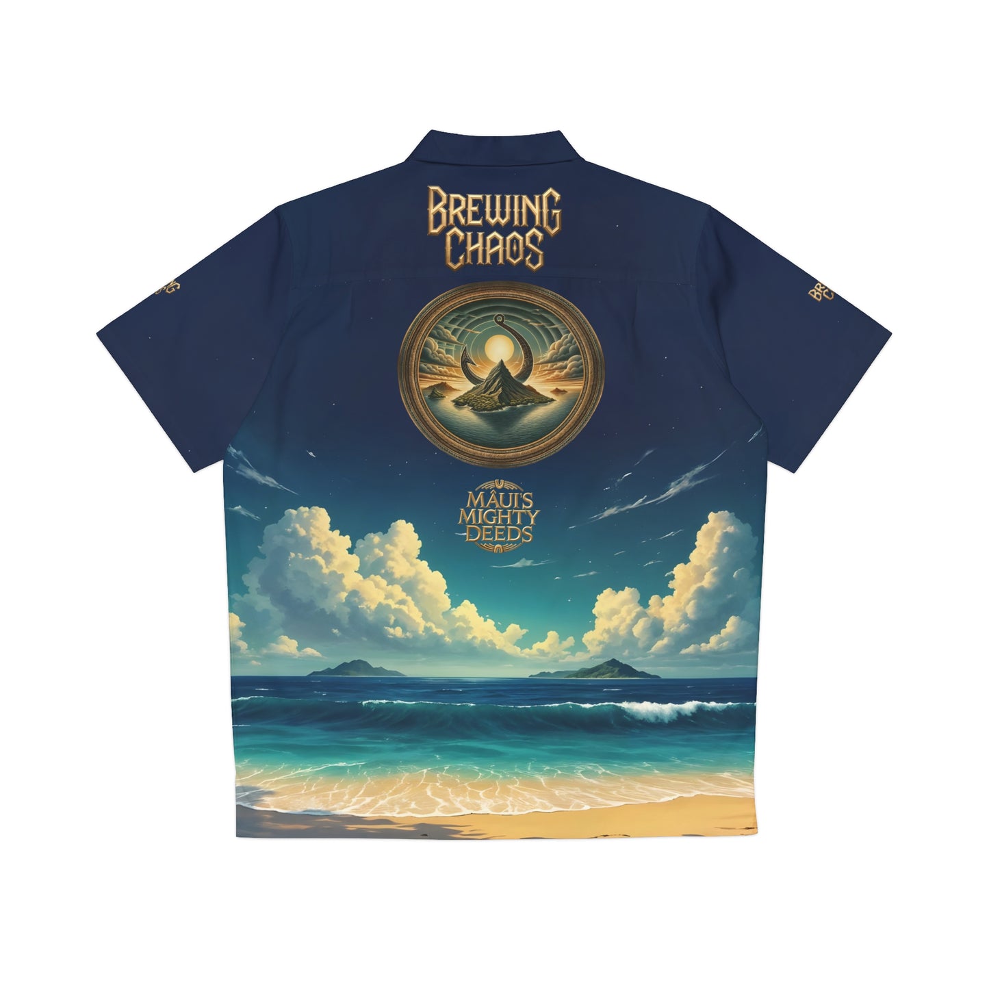 Māui's Mighty Deeds Hawaiian Shirt