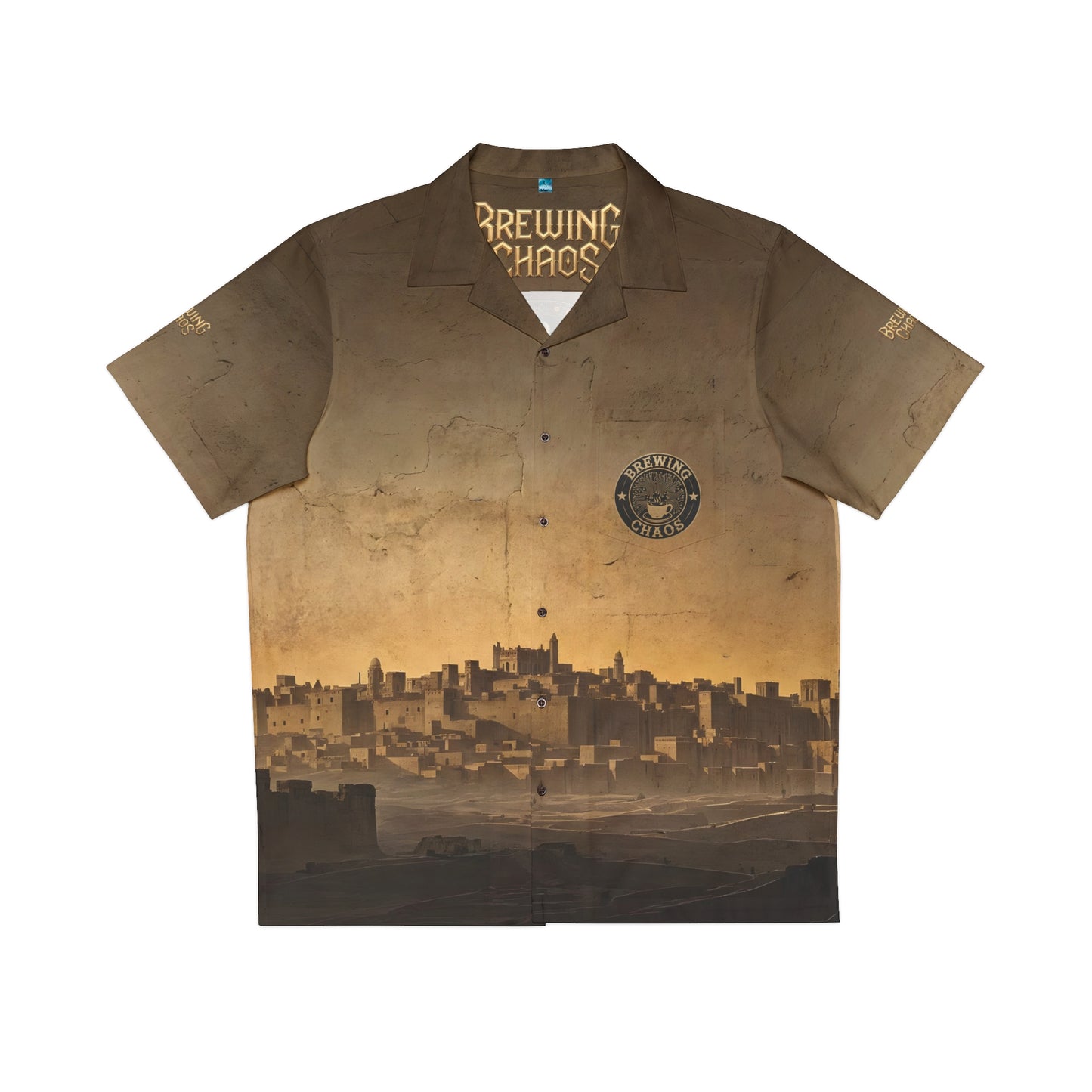 Gilgamesh Mesopotamian Metal Hawaiian Shirt