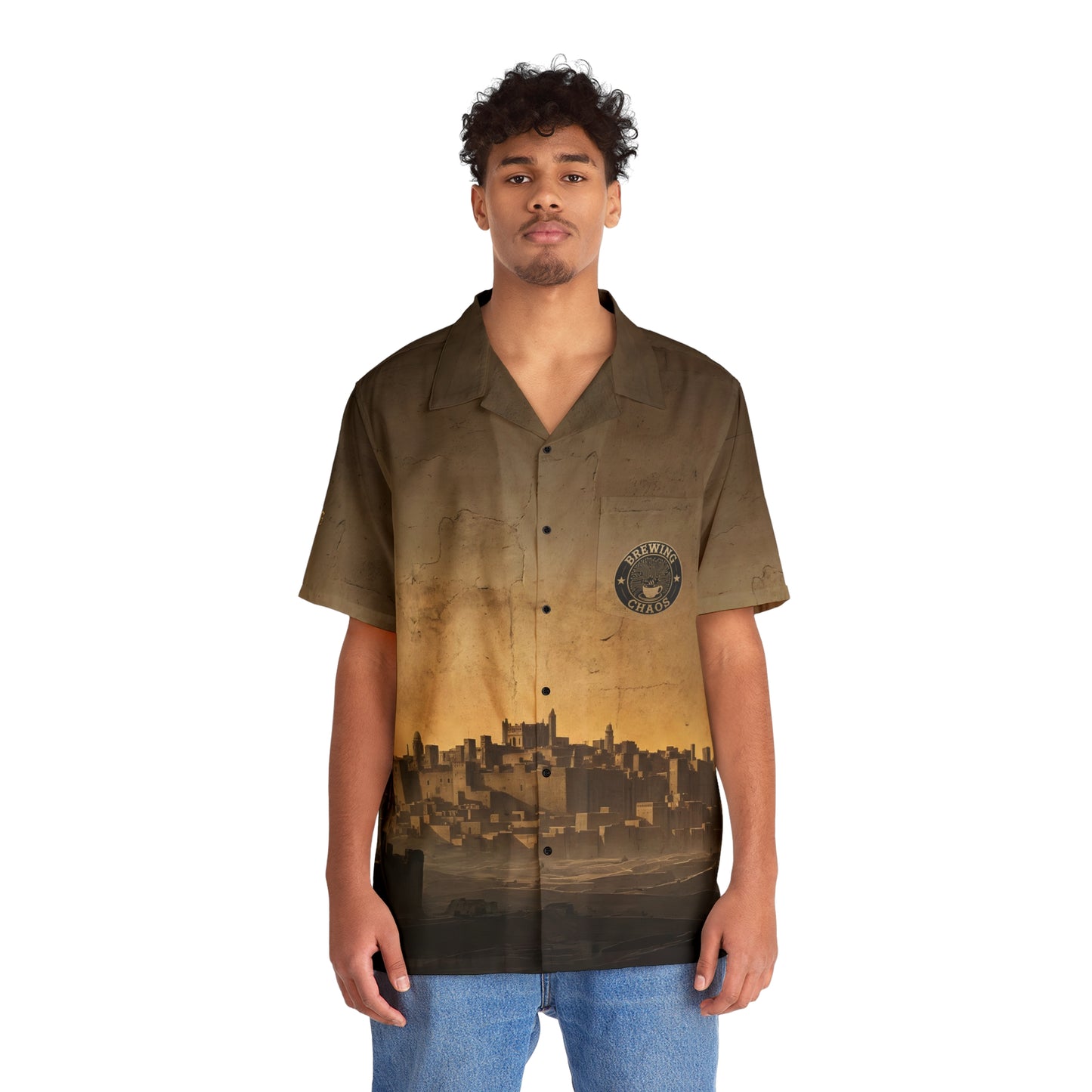 Gilgamesh Mesopotamian Metal Hawaiian Shirt