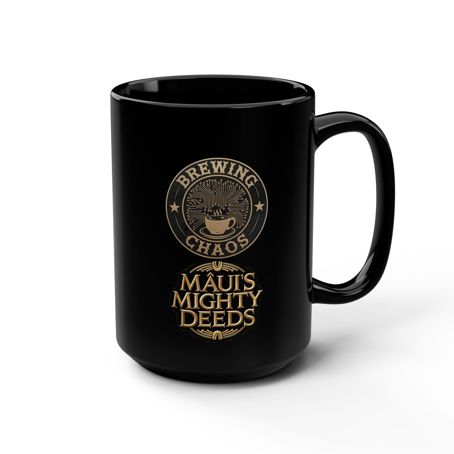 Māui's Mighty Deeds Mug, 15oz