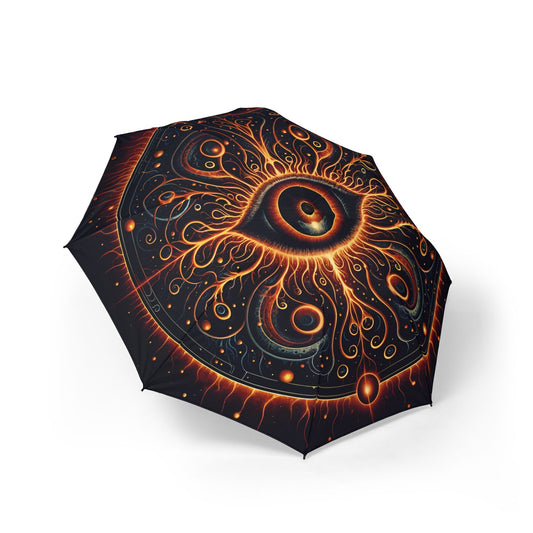 Crawling Chaos Carnival Semi-Automatic Foldable Umbrella