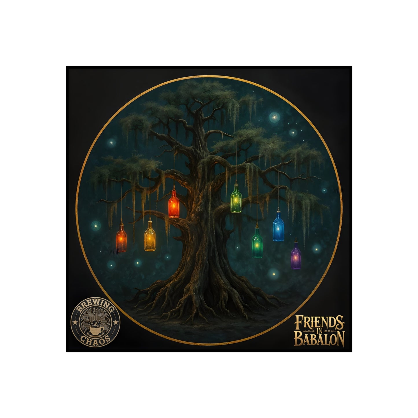 Friends in Babalon Art Posters