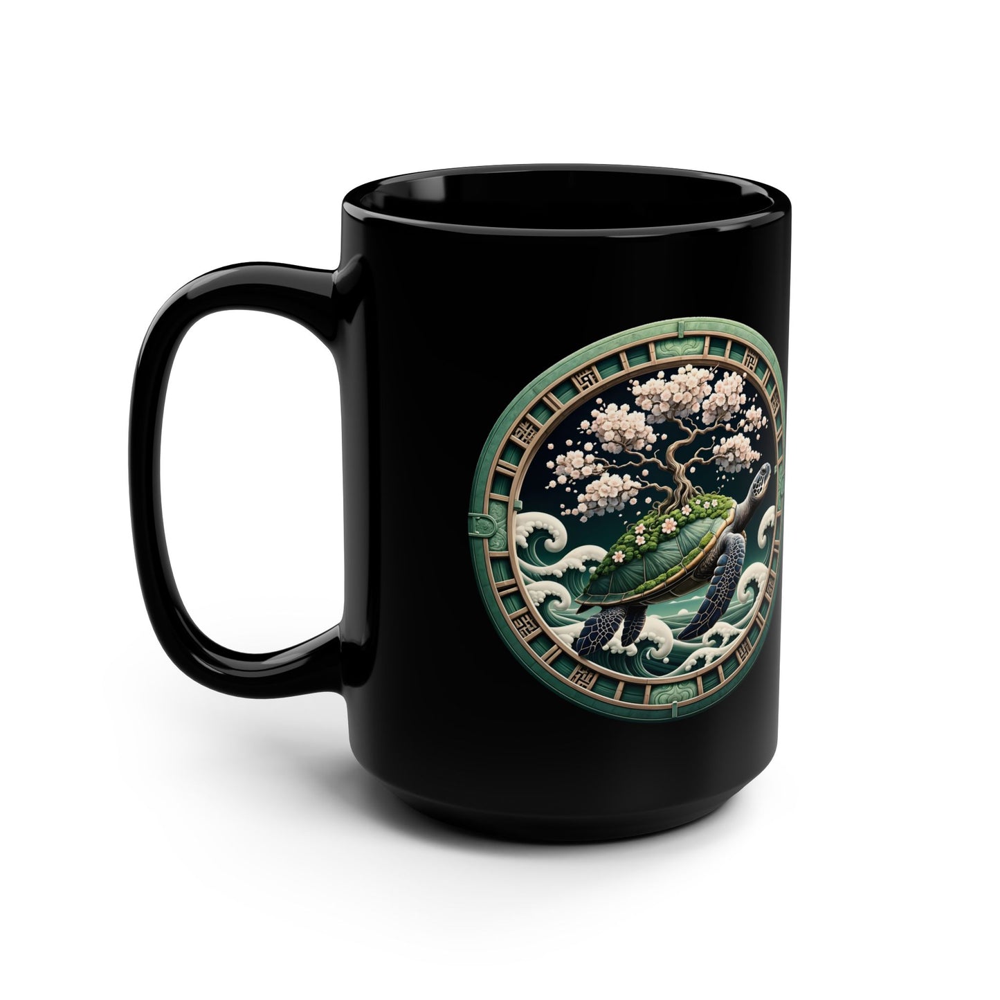 Urashima Tarō Metal Mug, 15oz