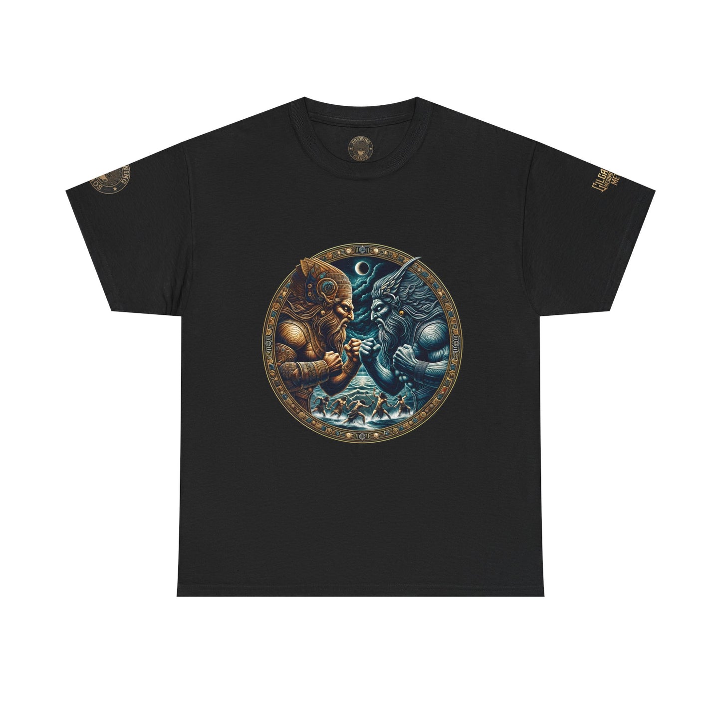 Gilgamesh Mesopotamian Metal Premium Cotton Tee