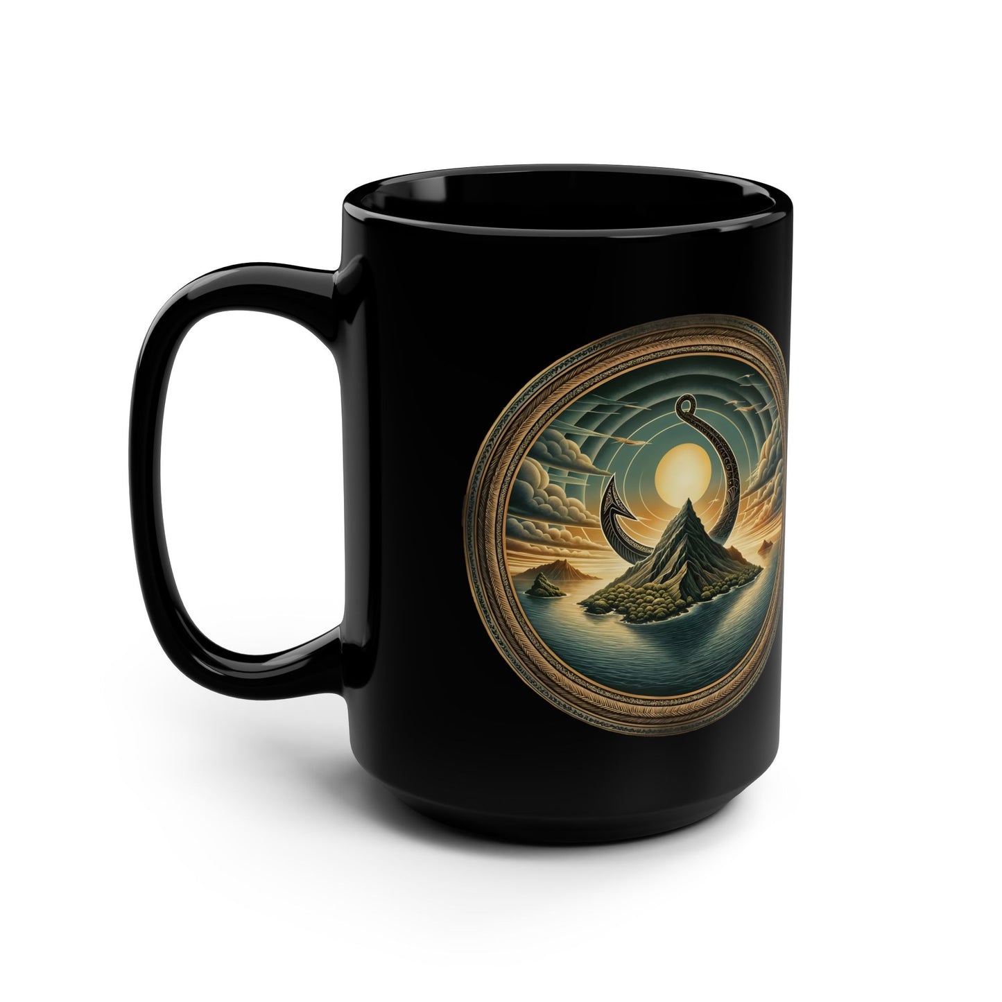 Māui's Mighty Deeds Mug, 15oz