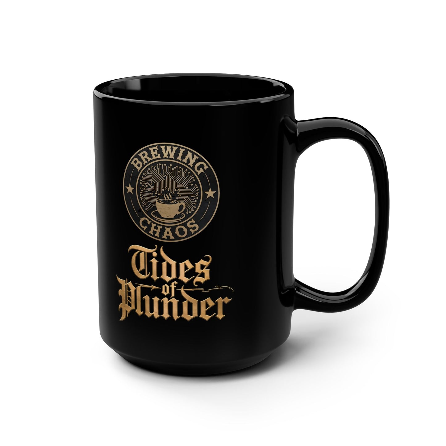 Tides of Plunder Mug, 15oz