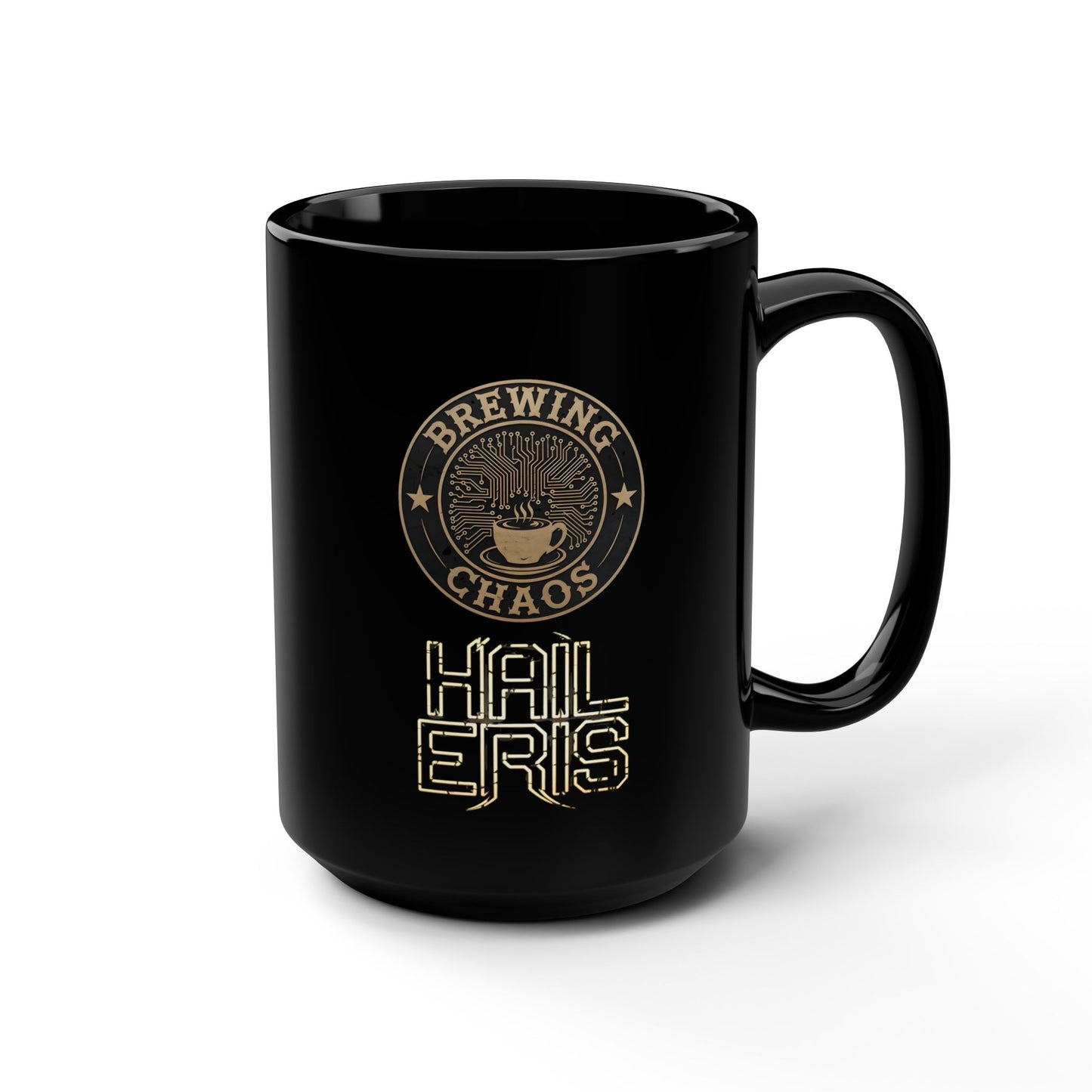 Warning: May Contain Paradox, Hail Eris Mug, 15oz
