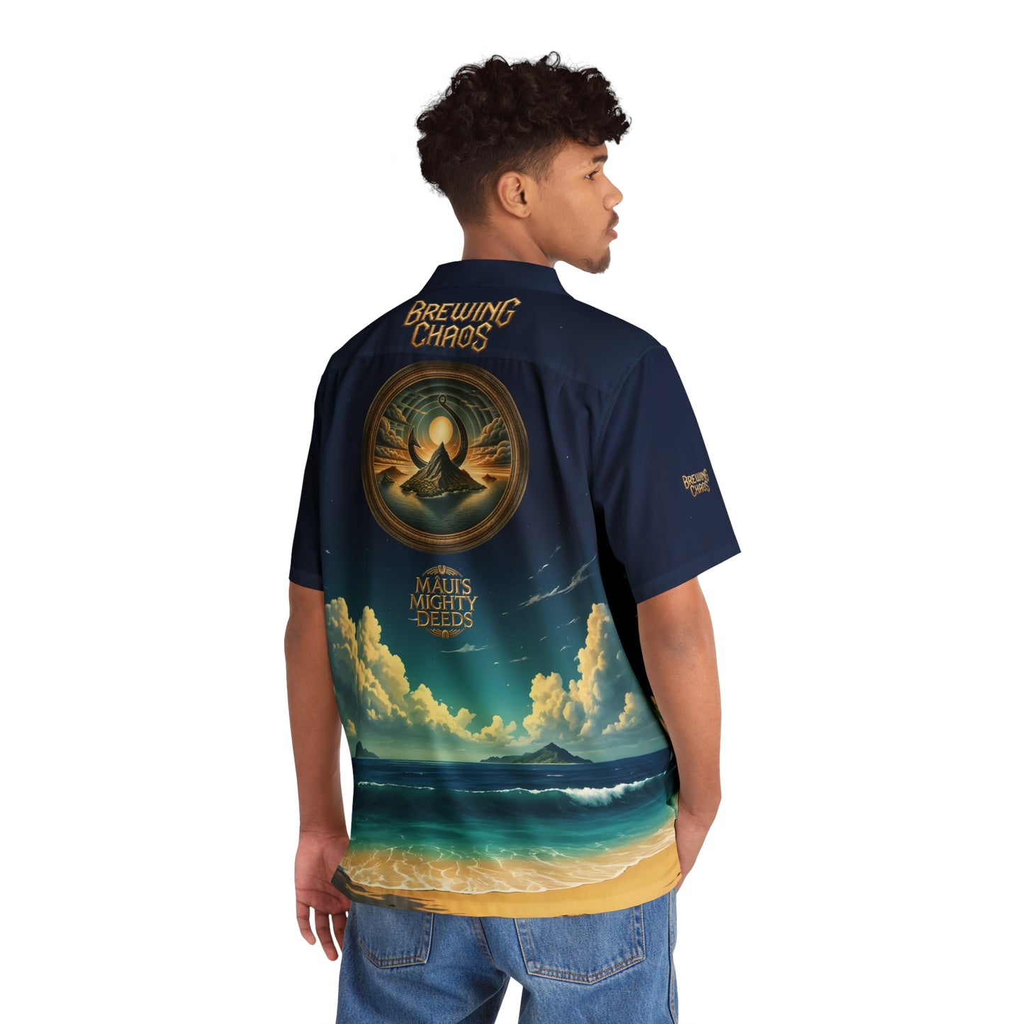 Māui's Mighty Deeds Hawaiian Shirt