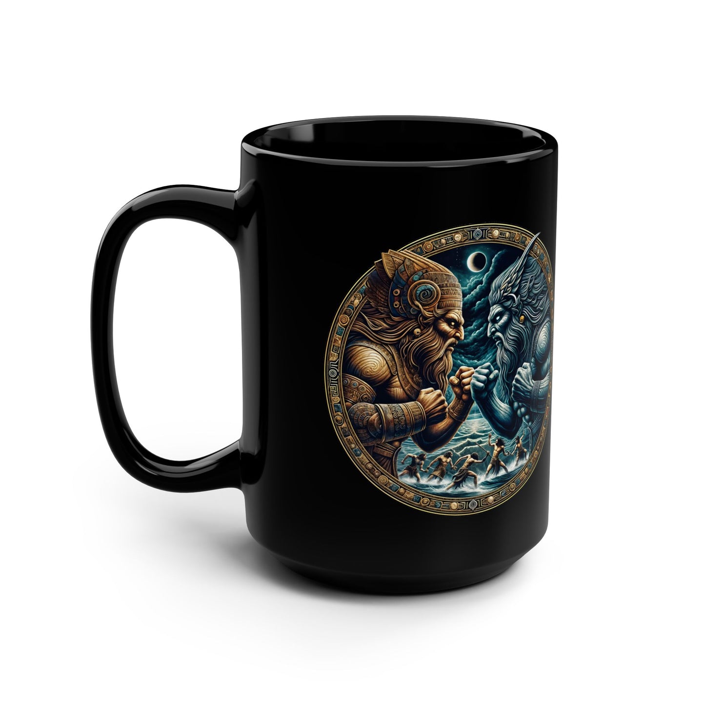 Gilgamesh Mesopotamian Metal Mug, 15oz